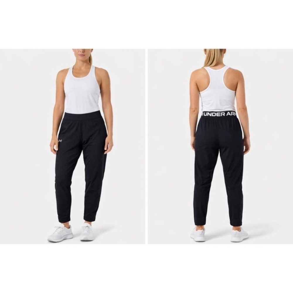 Under Armour Loose Jogger Pants Black L Activewear Athleisure Sporty Chic‎ 90-13